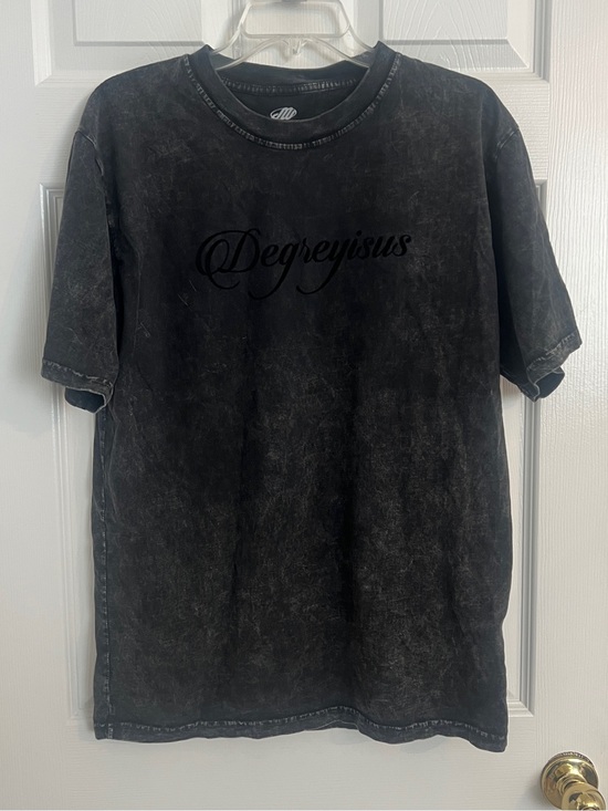 Degrey Madmonks Other - Acid Wash Black Graphic Tee Mineral Wash Oversized Men M Degrey Madmonks
